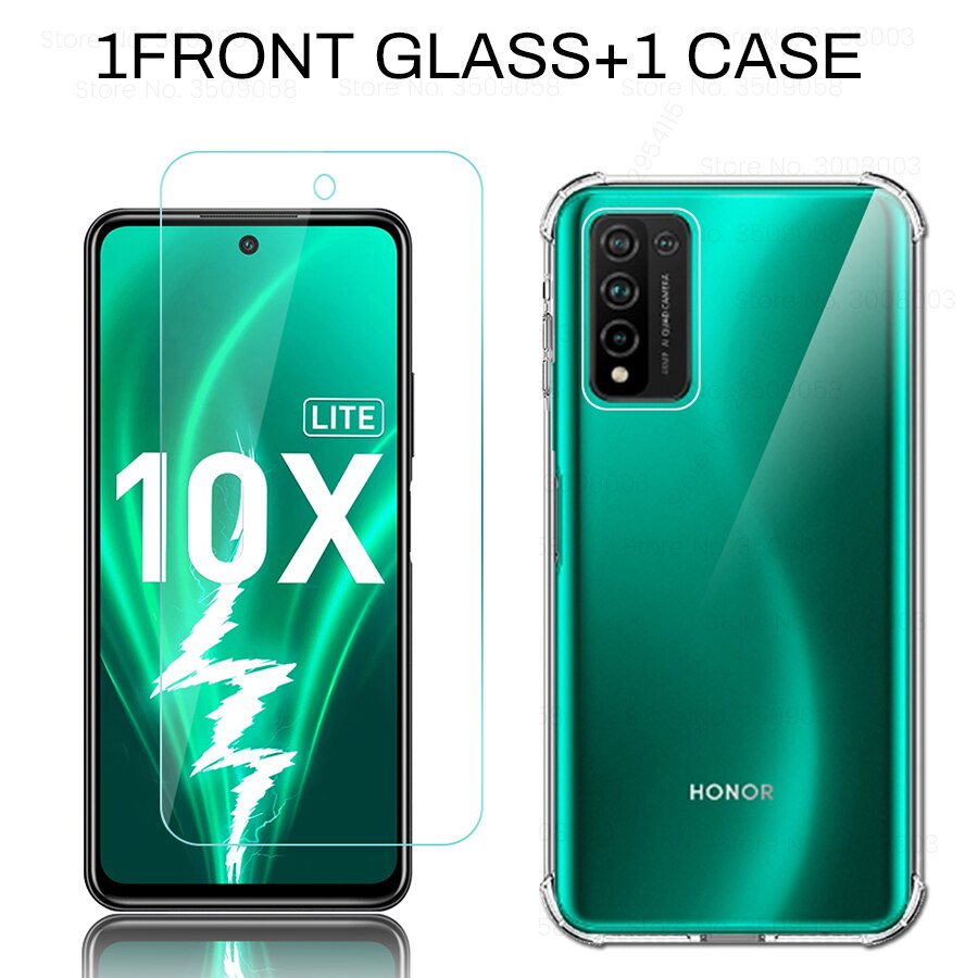 covers on honor 10x light case protective glass for huawei honor 10x lite 10xlite 6.67'' phone camera lens film cover xonor: 2