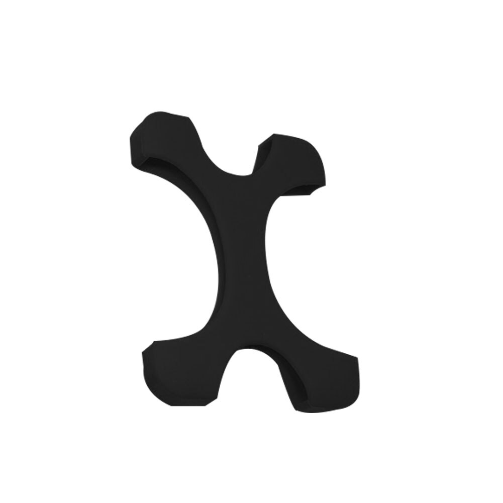 2.5 "Draagbare Externe Harde Schijf Bag Carry Case Cover Silicon Rubber Case Voor Wd Sony 2.5 Inch Kleurrijke harde Schijven Hdd: Black