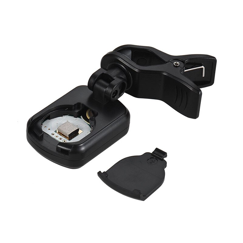AROMA AT-01A Guitar Tuner Rotatable Clip-on Tuner LCD Display for Chromatic Acoustic Guitar Ukulele Guitar Accessories