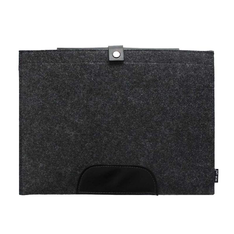 1 Pc A4 Filing Products Felt Envelope Document Paper Holder Organizer Carrier For School Stationery Filing Products: Dark Grey