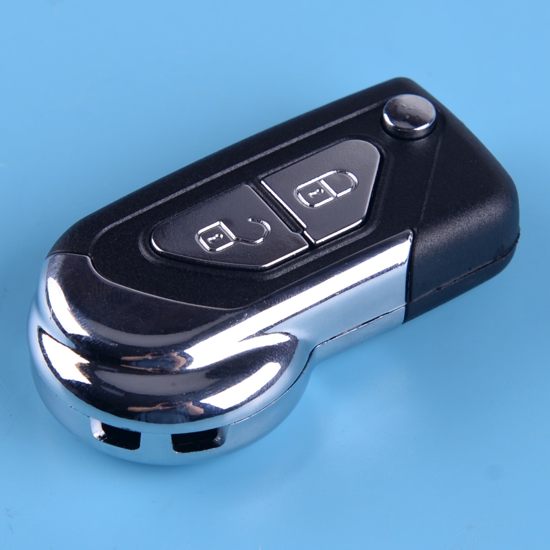 Beler 2 boutons rabat pliant boîtier porte-clé à distance coque de protection pour Citroen C3 C4 C5 C6 C8 DS3