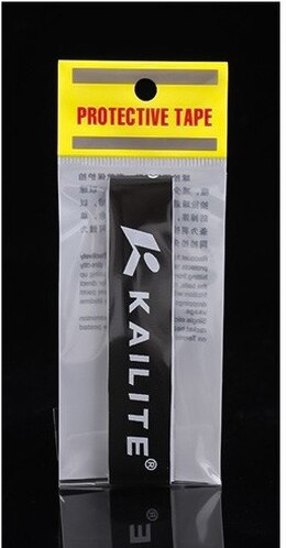 Selvklæbende badminton ketcher hovedkant beskytter tape pu anti maling af slidstærk sport badminton tilbehør udstyr: E