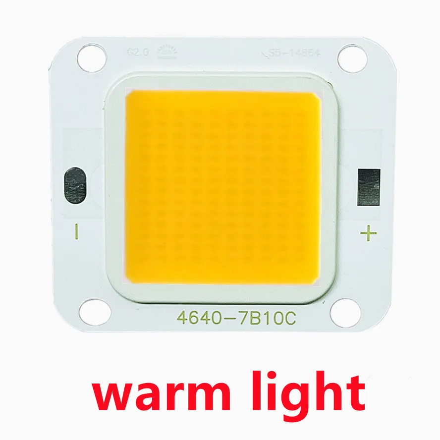 Puce LED COB 10W 20W 30W 50W 70W 100W 27-36V, perles lumineuses SMD blanc froid blanc 100LM/W, bricolage pour ampoule LED projecteur: Bleu / 6w