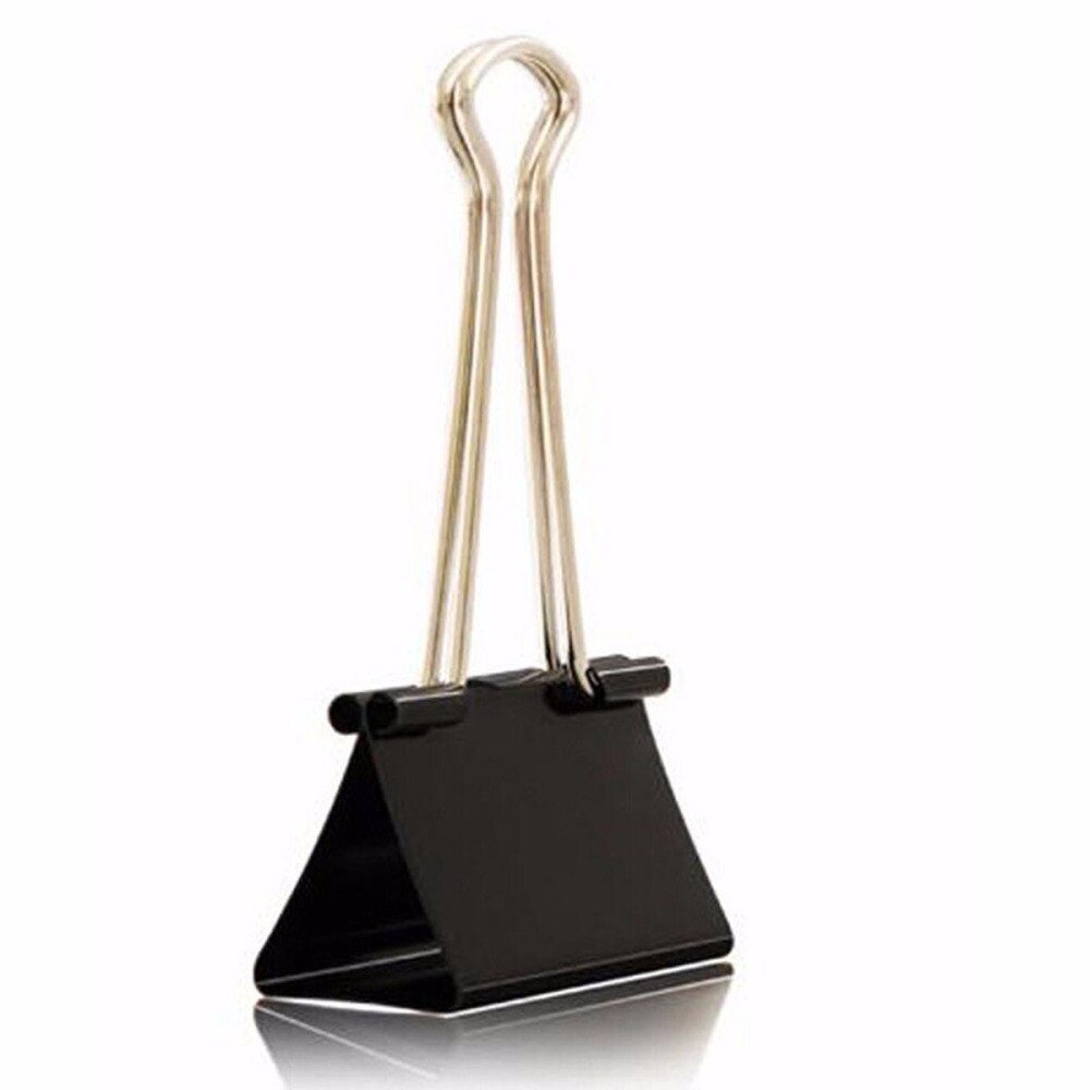 100pcs Binder Clips Dovetail Cute Decoarative Paper Clips Metal Binder Clips File Clamp for Notes Letter Home