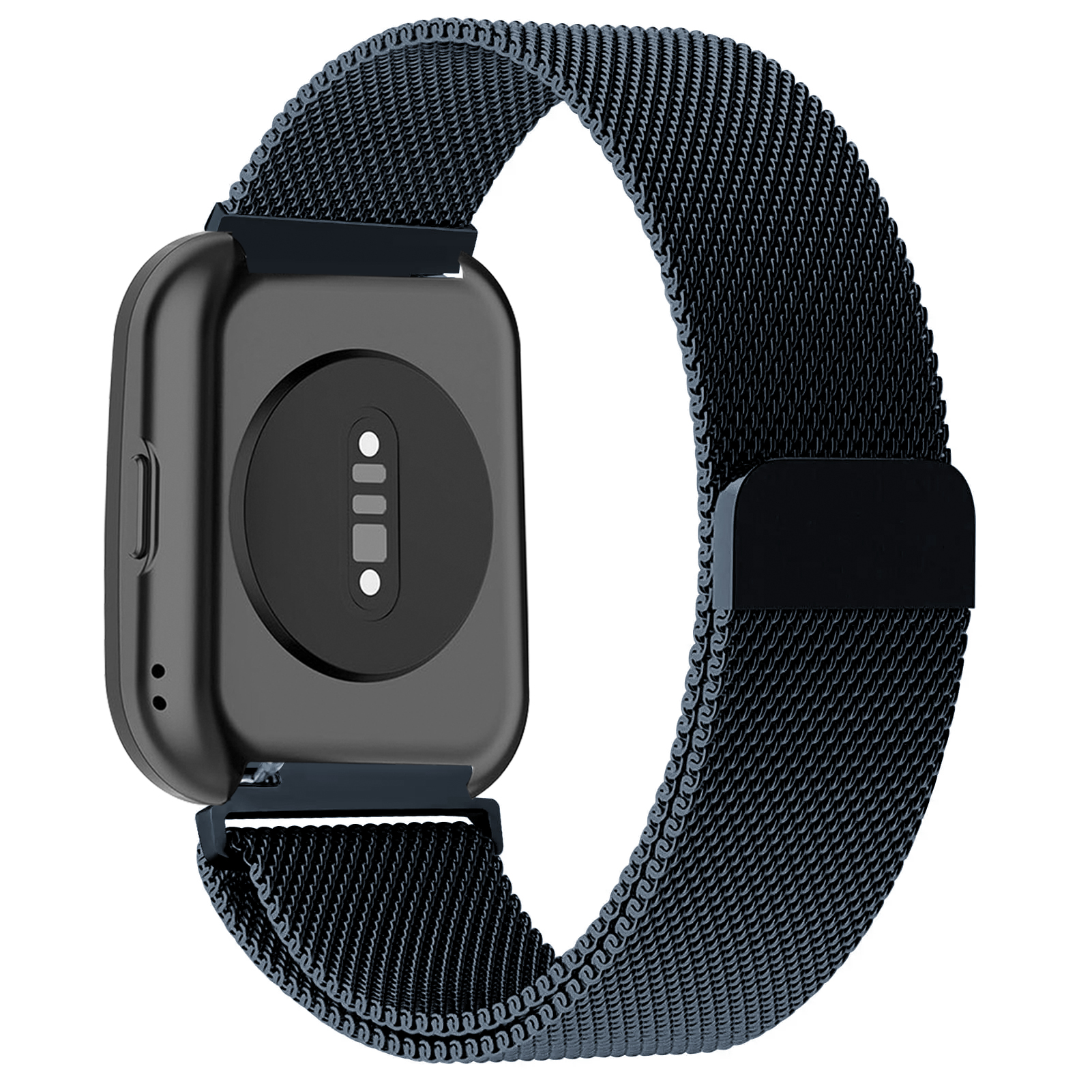 22mm Milanese Bip Loop 5 Strap for Amazfit Bip 5 Band Replacement Smaertwatch Wristband Bracelet Belt WatchBand Amazfit Bip5: Black Gray / 13mm