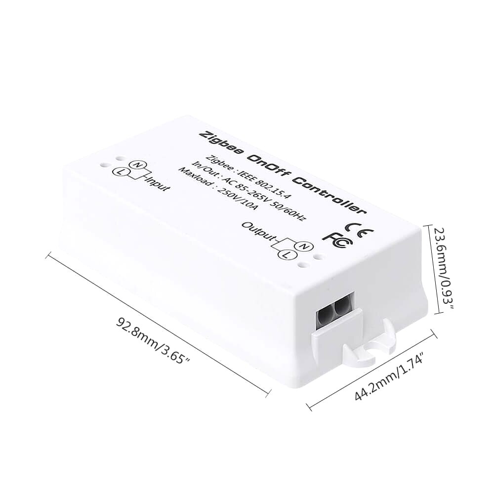 Zigbee On/Off Controller Smart Switch APP Remote Control Intelligent Home Module Light Dimmer Controller for Zigbee Bridge Hub