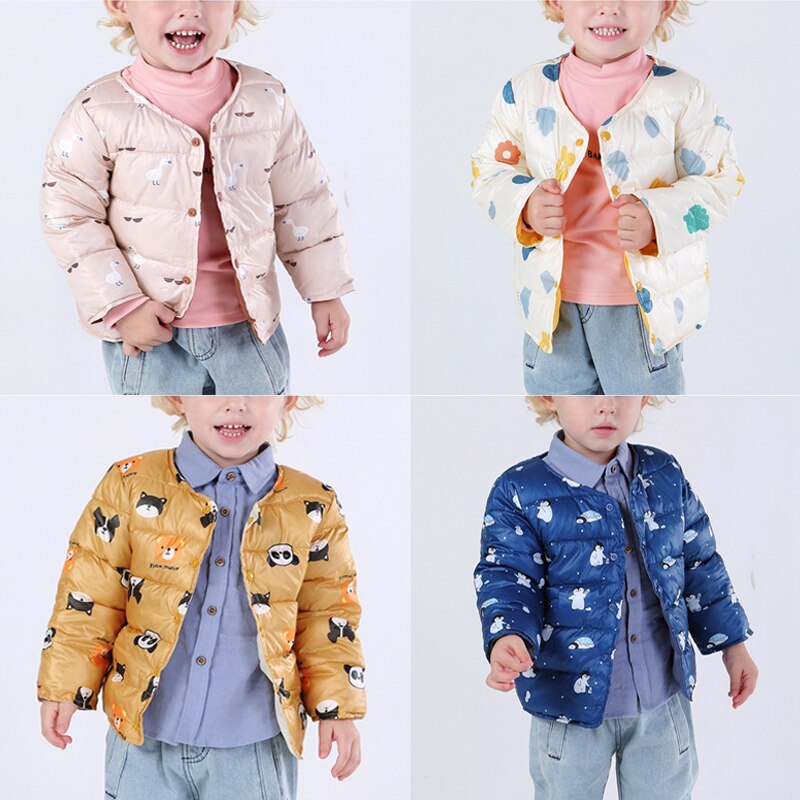 Bebis flickor vinterkläder färgglada prickiga babyrockar bebisar vinterväst bomullsrockar småbarnsdräkt #1