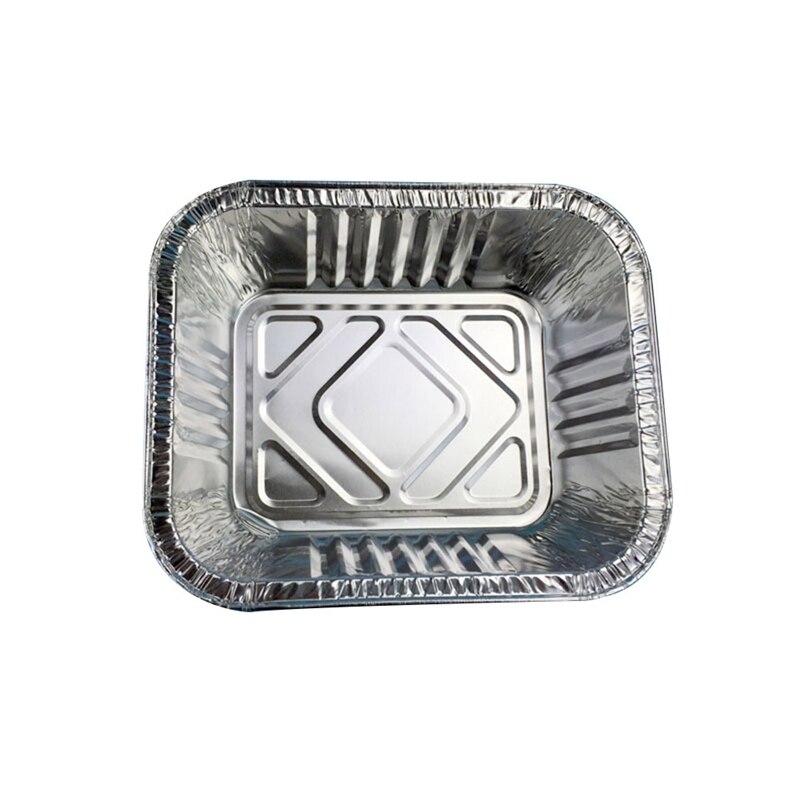 10/20/30Pcs Set Mess Tin Lunchbox Vet Drip Pannen Lade Outdoor Voor Koken Wegwerp Bbq aluminiumfolie Doos Zonder Deksel