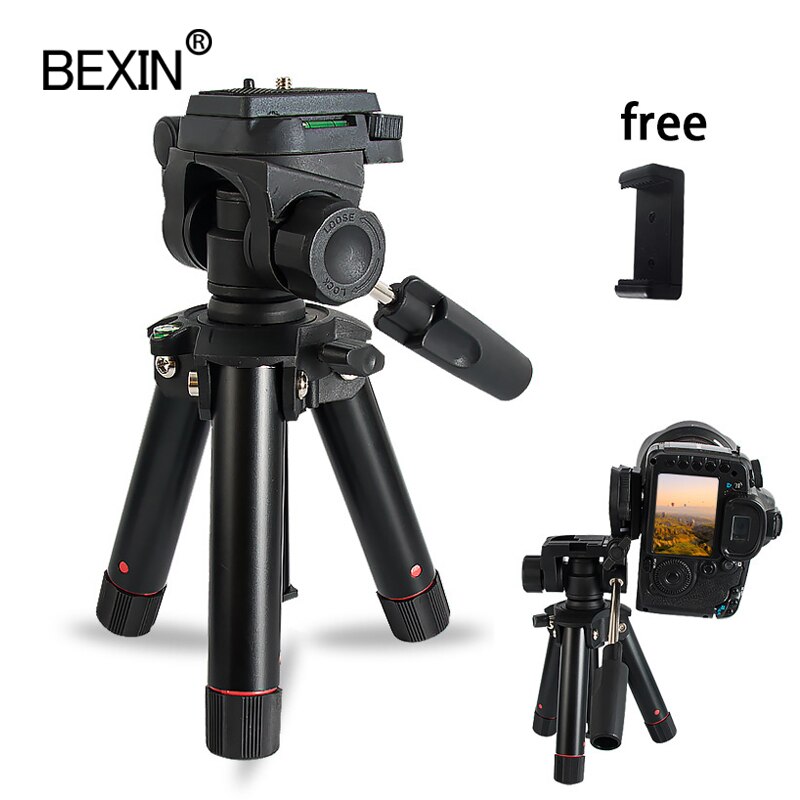 Desktop mini tripod smartphone phone stand flexible desktop shooting SLR digital camera tripod trypod for phone tripod