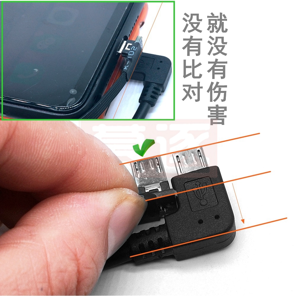 5 cm-100 CM Micro USB hembra a Micro USB macho F/M extensor de extensión fecha carga Cable corto OTG negro 20 CM 50 CM 10 CM 1 m