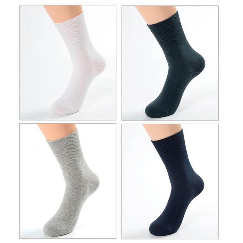 Diabeettiset sukat diabeetikoille hypertensiivisille potilaille ei-sidonta toppi ja saumaton varvas bambu puuvillamateriaali unisex  w0001