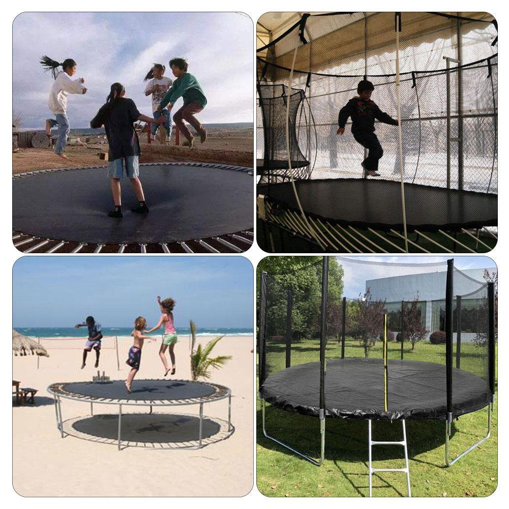 Trampolines Weather Cover Waterproof Cover Rainproof Protection Cover 14 Feet Trampoline Perfect For Outdoor Round Trampolines