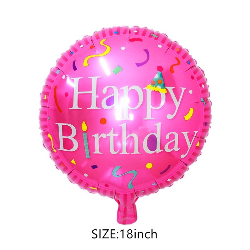 18 pouces rond arc-en-ciel nuage ballon fête d'anniversaire décoration de mariage boule bleu rose gonflable feuille d'aluminium hélium ballon: 9