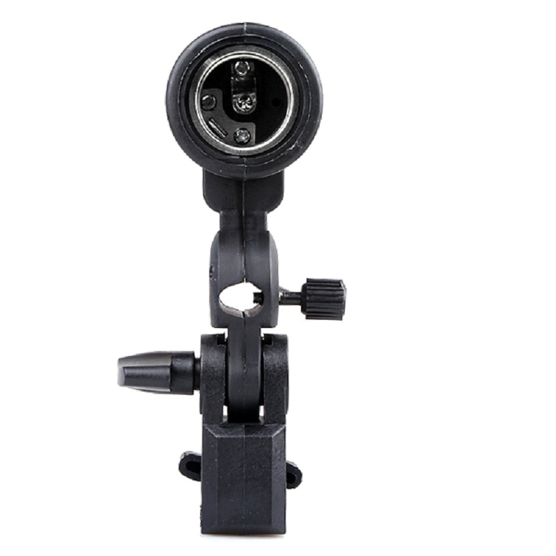 Tripod Heads Lamp Houder E27 Socket Flash Umbrella Bracket voor Statief Accessoires