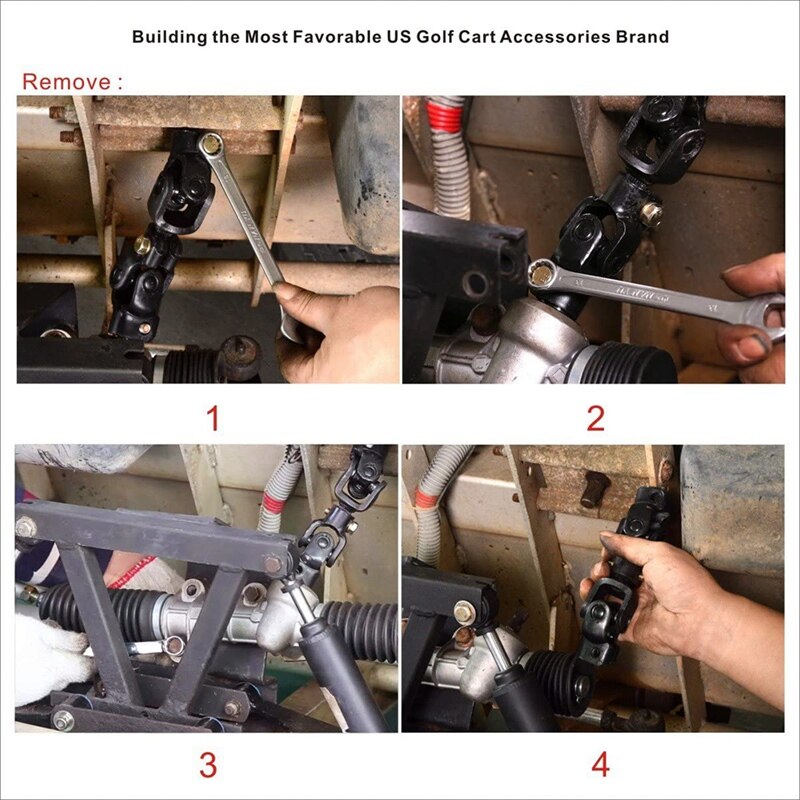 Roykaw Club Car DS Steering Joint Intermediate Shaft Knuckle