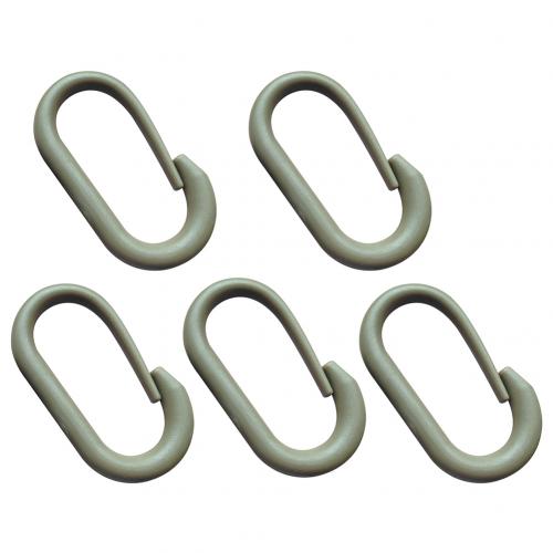 5Stck Universal- U bilden Rucksack Karabiner Clip Verschluss Hängen Schnalle draussen Sport Zubehör: Dreck Farbe