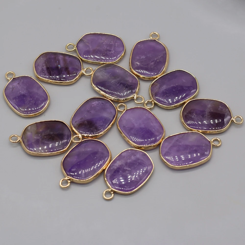 Natuurlijke halfedelstenen zwarte onyx ovale boetiek hanger maken DIY mode charme ketting sieraden cadeau