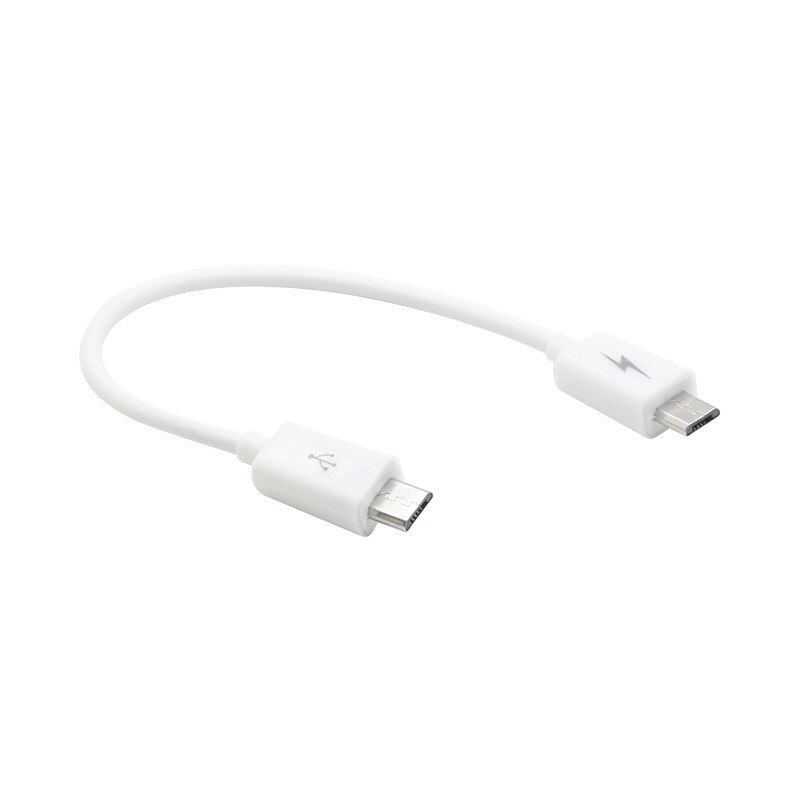 1pc Micro USB Type B Male To Micro B Male Converter OTG Adapter Lead Data Cable