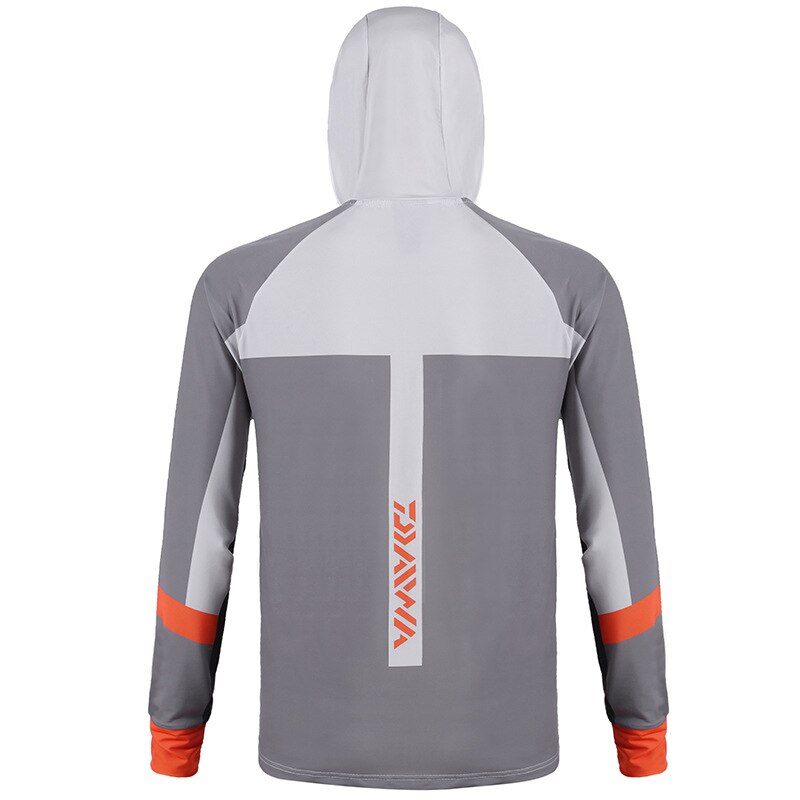 nueva camisa de pesca de verano a prueba de rayos ultravioleta transpirable movimiento hombre secado rápido manga larga pesca senderismo camisa