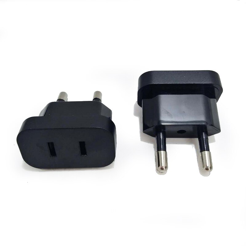 Adaptateur de voyage Portable chargeur prise d'alimentation nous CN JP prise à 2Pin ue prise 4.8mm corée prise électrique