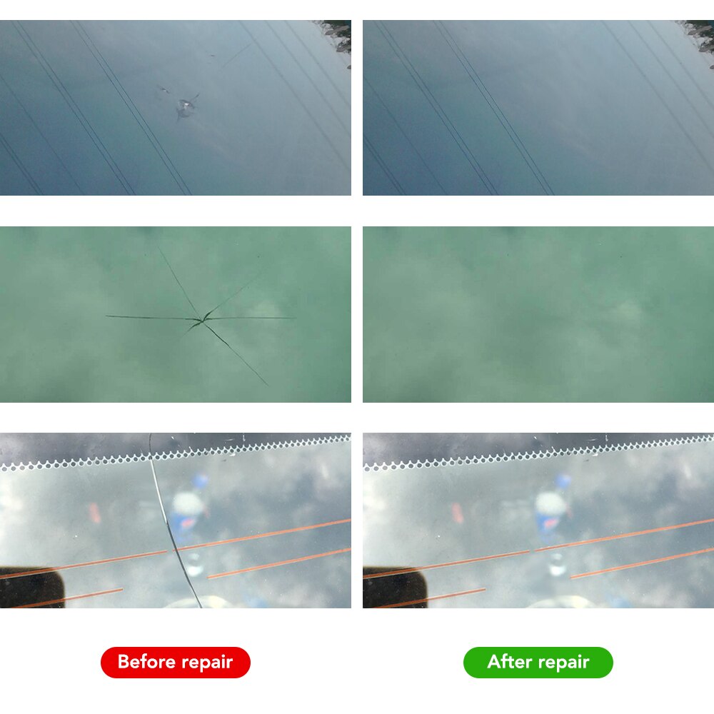 Car Windshield Crack Scratch Repair Fluid for tesla model s model 3 model Y