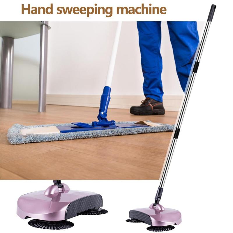 Long Handle Sweeping Machine Push Type Hand Push Magic Broom Dustpan Handle Household Cleaning Package Hand Push Sweeper mop