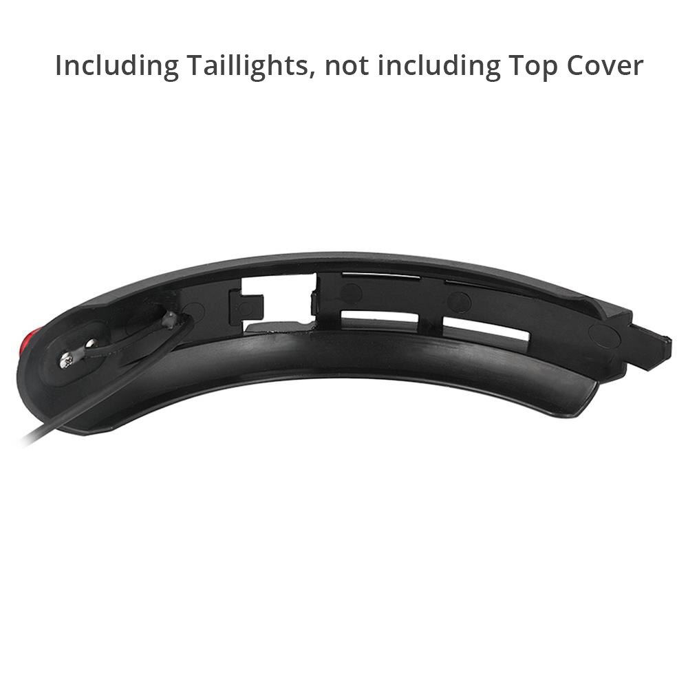 Garde-boue arrière d'origine kugoo pour scooter électrique pliable kugoo  s1/s1 pro  s3/s3 pro, avec feu arrière, sans pièces en aluminium