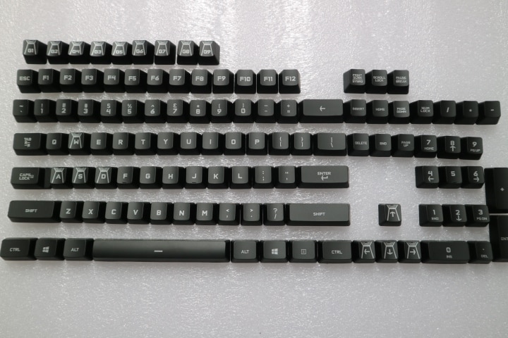 1 pieza original ESC Ctrl Alt Win Space key cap para teclado Logitech G910 también tiene soporte pegatina de pies en stock