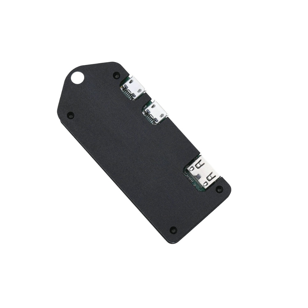 Boîtier en aluminium pour Raspberry Pi zero W coque en métal noir boîtier en argent boîtier couvercle Compatible avec RPI 0 et RPI 0 W