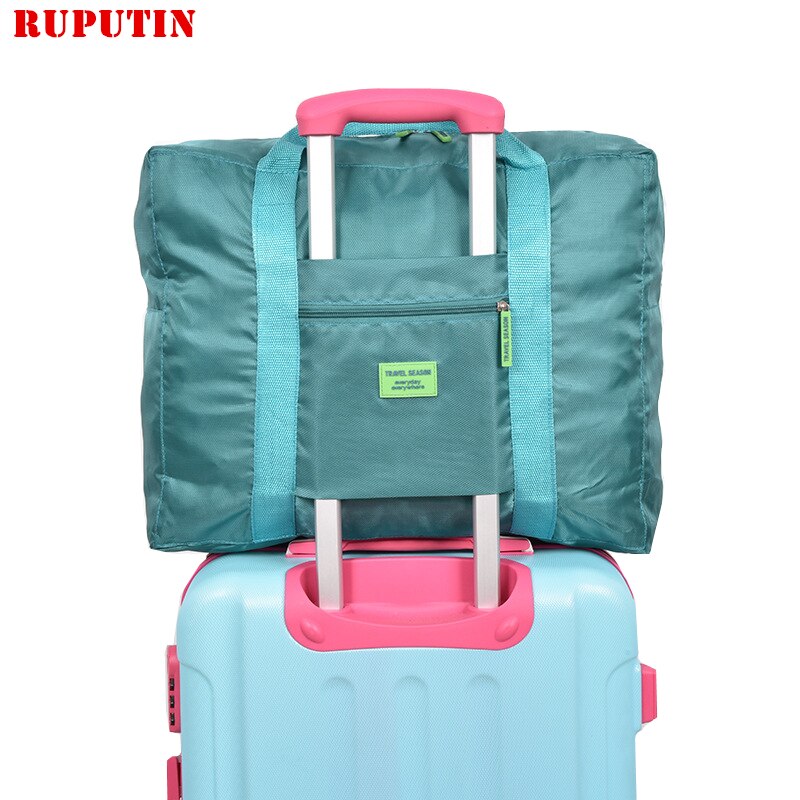 RUPUTIN Hoge Capaciteit Mannen En Vrouwen Reistas Draagbare Opvouwbare Bagage Tas Reizen Item Organizer Bag Bagage Rits Reistassen