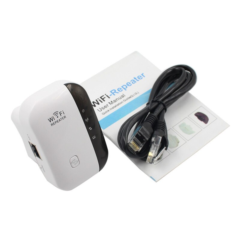 Signal Extender Booster EU Plug 300Mbps 802.11 Wifi Repeater Wireless-N AP Range Signal Booster