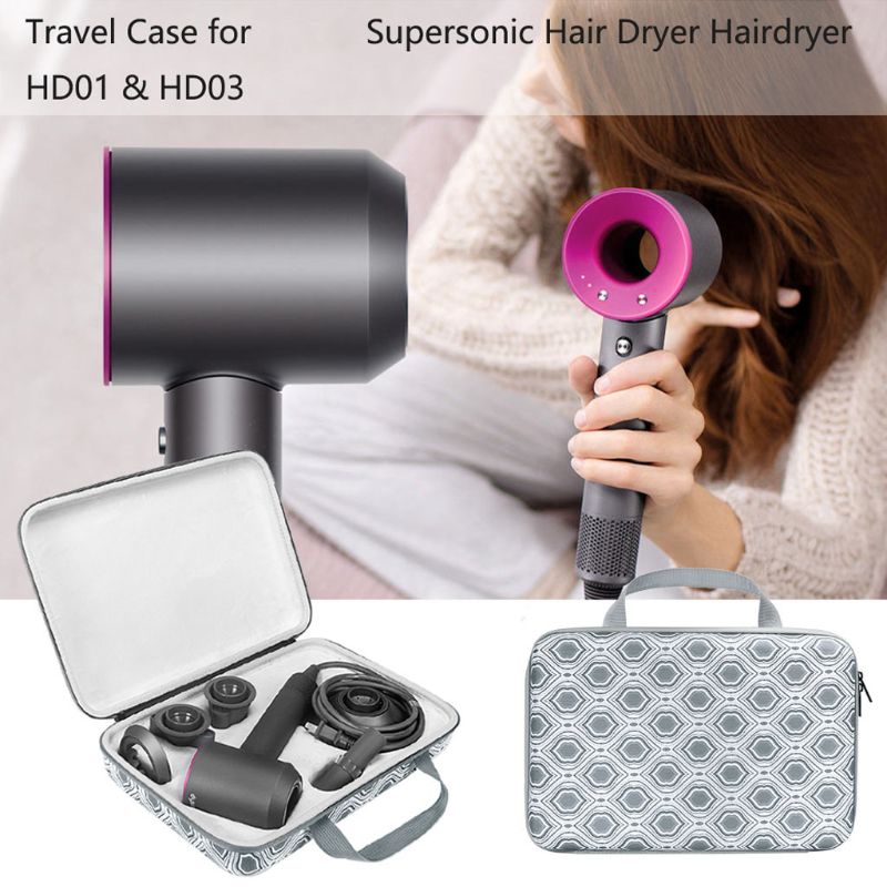 Carry Case Cover Storage Bag Pouch Sleeve Container For Dyson Supersonic HD03 H3CA