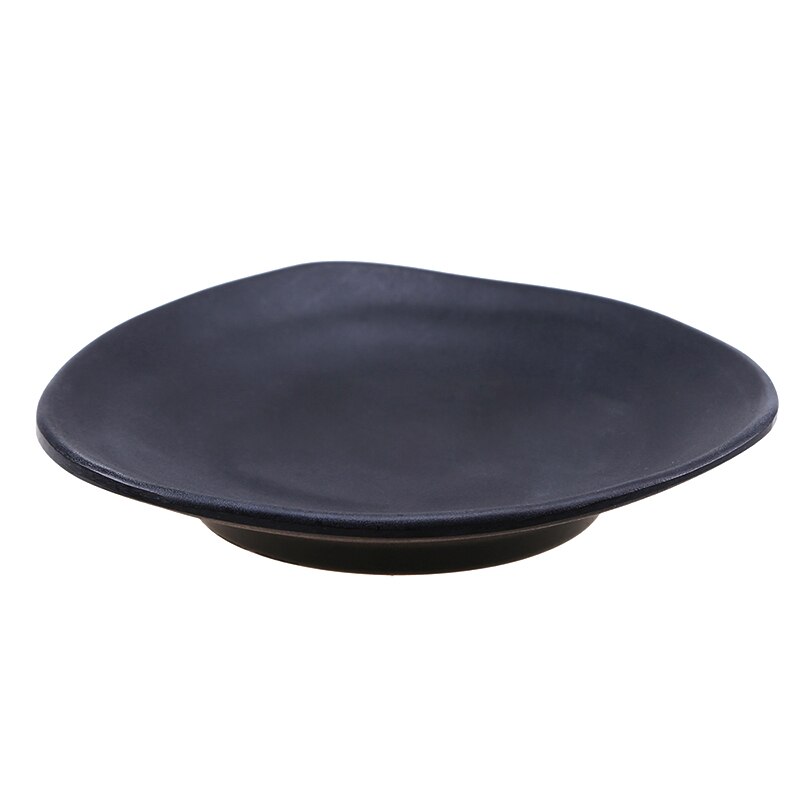 Assiette plastique, assaisonnement Sauce plat tasse vaisselle petit plat assiette Snack beurre moutarde Sushi vinaigre soja plats de cuisine 1 pièce: E