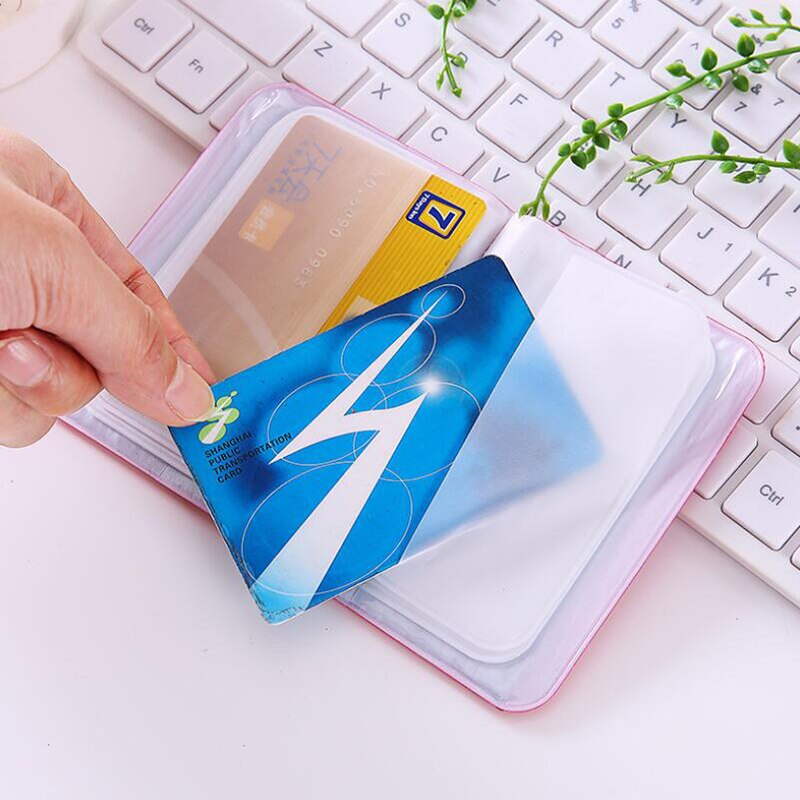 12 Bits Boog-knoop Afdrukken Kaart Geval Meisje Vrouwen Zakelijke Creditcard Houder Lederen Id Kaarthouder Cover kaarthouder Portemonnee