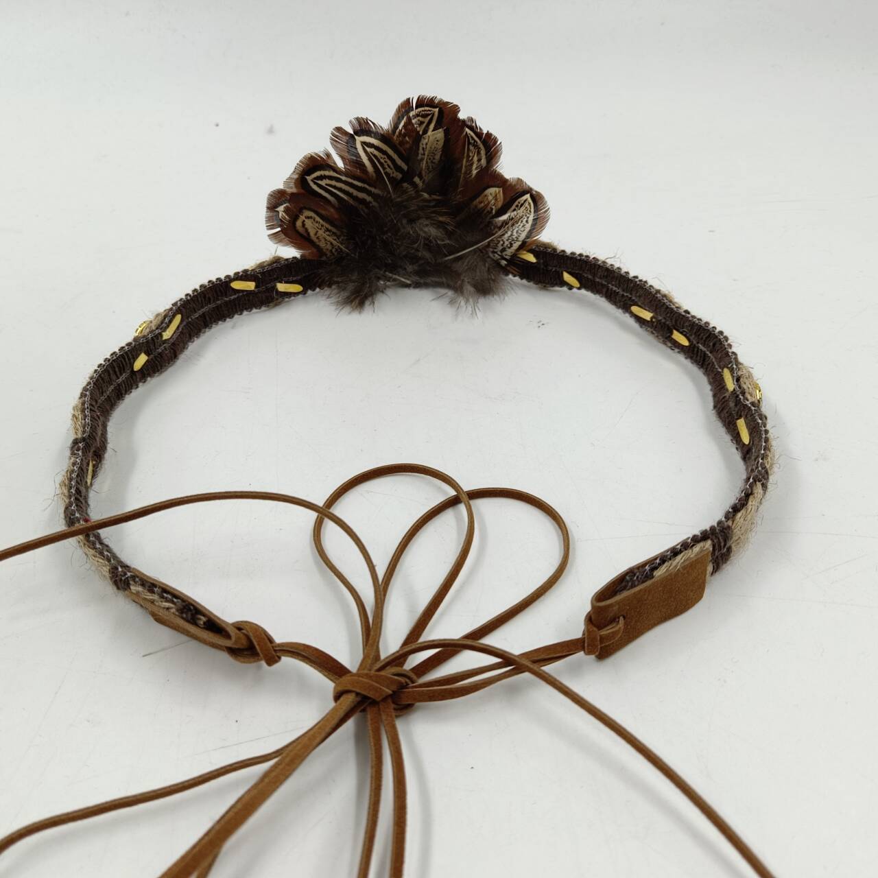 Hat accessories Feather knitted style various hat accessories jazz cowboy hat fedora hat straw hat for men and women