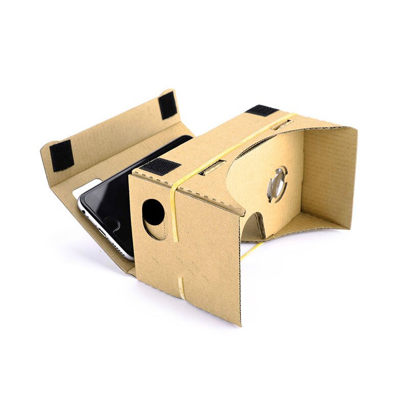 DIY Magnet Karton Virtuelle Realität VR praktisch 3D Anzeigen Gläser Für 5.0 &quot;Bildschirm VR 3D Gläser