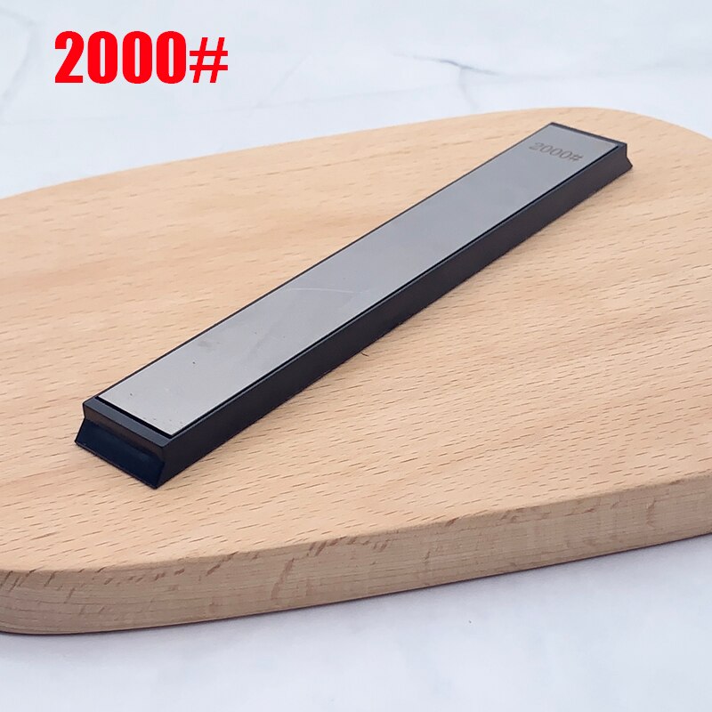 Diamant slibesten base køkken bar kniv spidskant slibe kniv hurtigere bryne fast vinkel sliber: 2000 grus