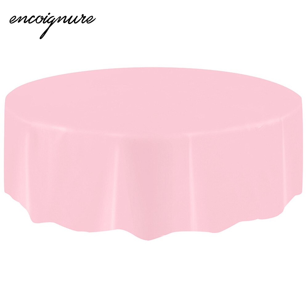 Ronde Tafelkleed Grote Plastic Ronde Tafel Dekken Doek Vegen Schoon Party Tafelkleed Covers Hulsel Ronde Скатерть Круглая