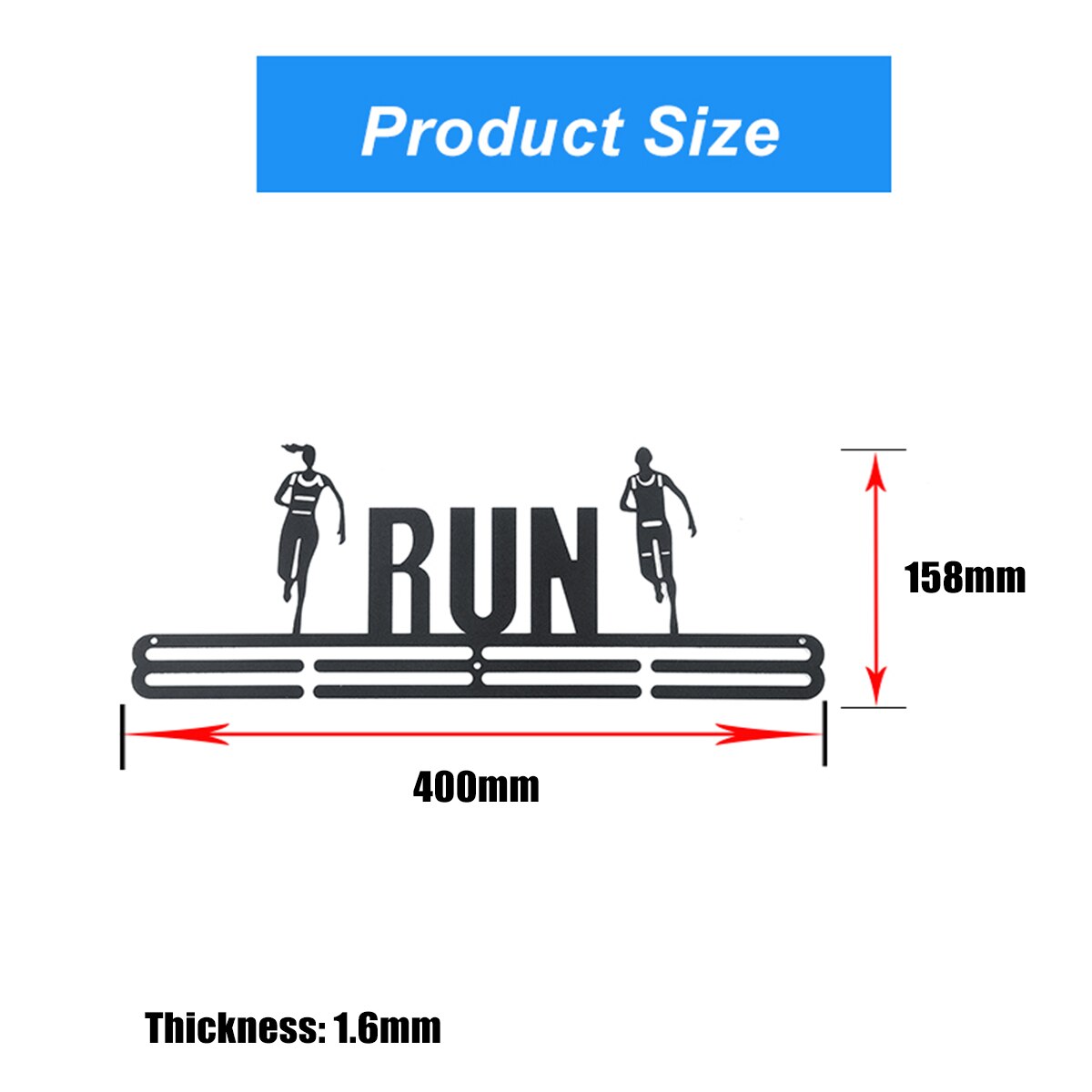 12 Style Medal Hanger Medal Holder Display Rack Stainless Steel Holder Running Swimming Gymnastics Dancing Sport Medals