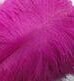 Wonderful color crinoline fascinator headwear feather colorful mesh party show hair accessories millinery cocktail hats MYQ053: HOT PINK
