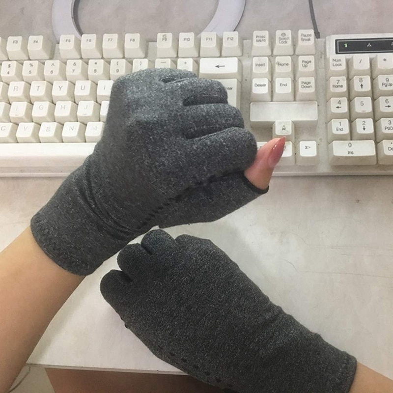 guante de compresión para reumatoide, artrosis-guantes de mano de calor para escribir por computadora, alivio del dolor articular artrítico, Ca