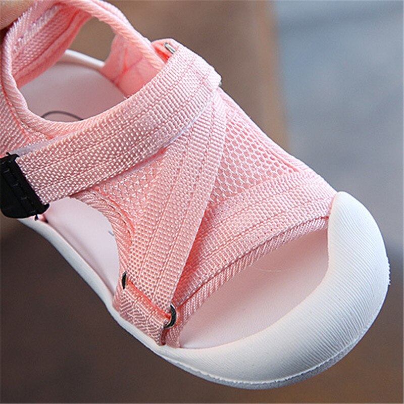 sommer Kleinkind Kleinkind Schuhe Baby Mädchen Jungen Kleinkind Sandalen Nicht-Unterhose Atmungsaktive Sanft Kind Anti-kollision Schuhe