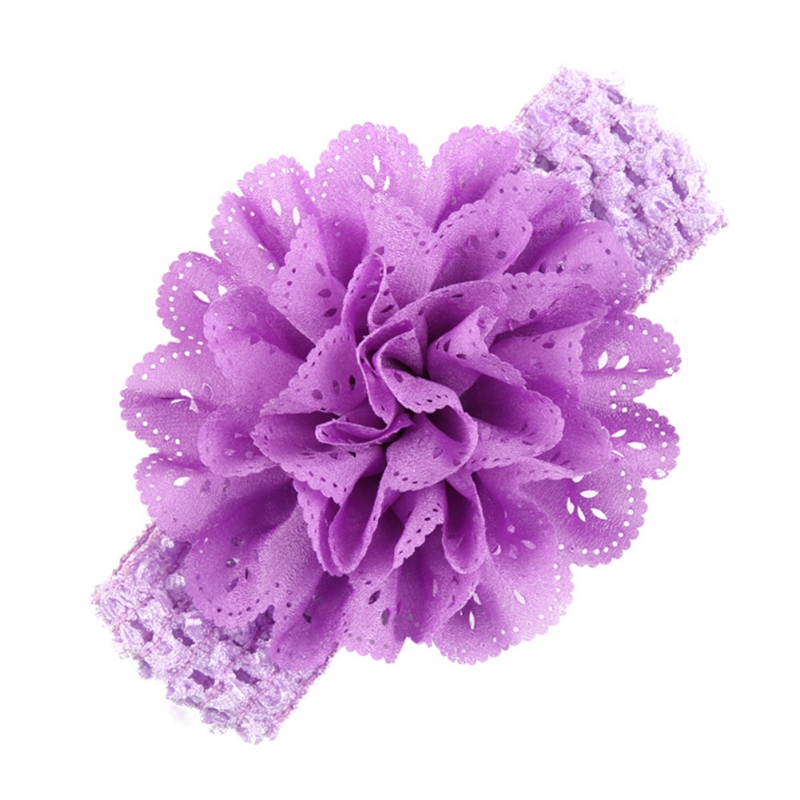 Stijlvolle Peuter Hoofddeksels Infant Kinderen Meisje Baby Hoofdband Peuter Bloem Haarband M2