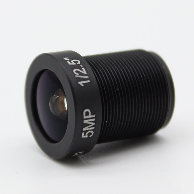 HD 5MP 4mm Fixed Iris 86 degrees angle 1/2.5" IR Board CCTV Lens M12 for Security IP Camera