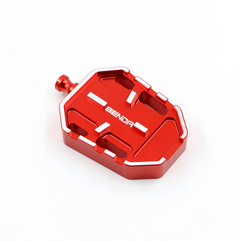 For Benda Chinchilla 500 Chinchilla500 Enlarger Extension Plate Motorcycle Kickstand Side Stand Foot Enlarge Extension Pedal: MULTI