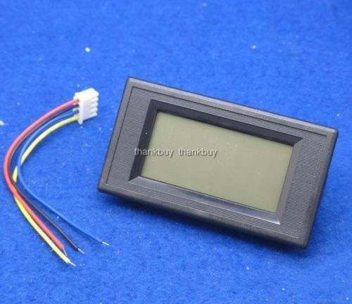 Dc-amperemätare  +/- 500a 200a 100a 50a 30a 20a 10a lcd-skärm digital förstärkare laddningsurladdning batteri övervakningsström  dc 12v bil