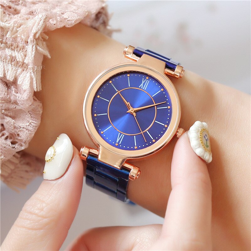 Gold Watch Women Watches Ladies Luxury Steel Women's Bracelet Watches Female Clock Relogio Feminino Montre reloj mujer