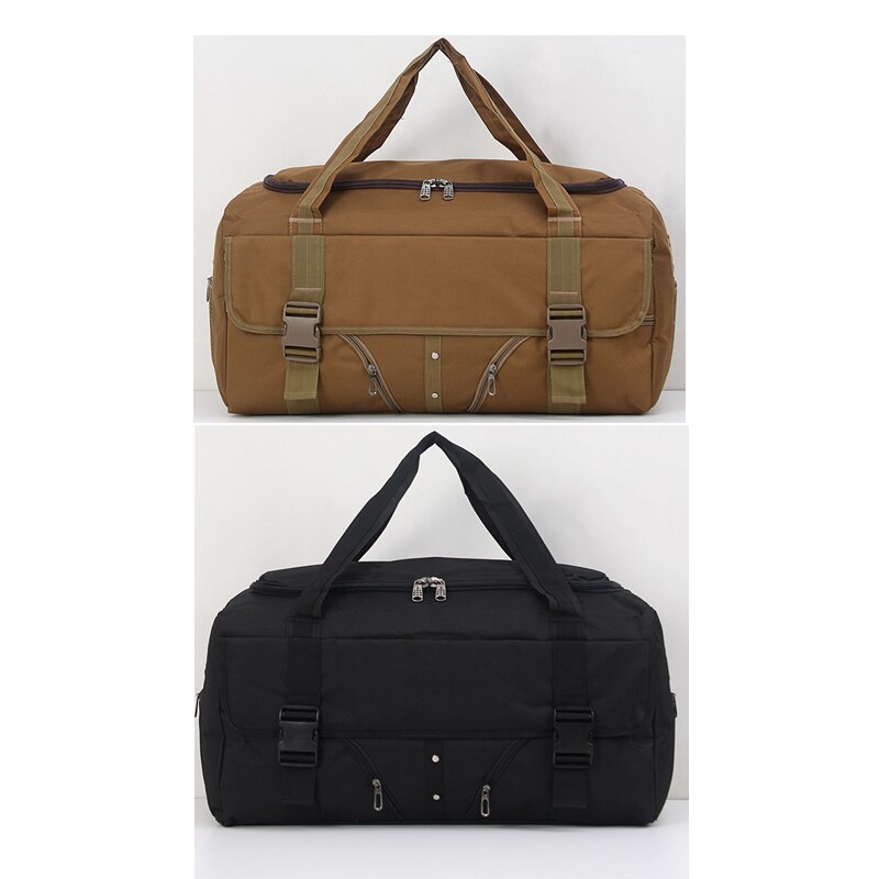 80L Men Travel Bag Multifunction Oxford Bags Carry on Luggage Bag Man Tote Duffle Large Capacity Utility Weekend Bag Waterproof