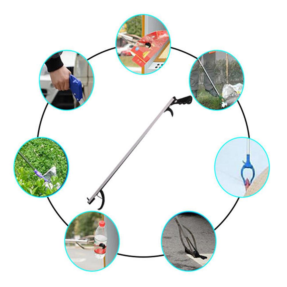 Reacher grabber tool trash picker ekstra lang foldbar grabber reacher når assist tool tool trash litter pickup grabber tools