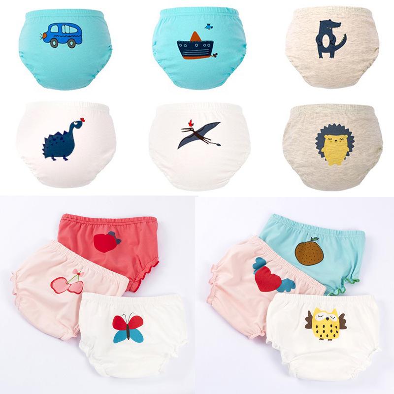 3 Stks/pak Baby Meisje Slipje Bloeiers Onderbroek Peuter Mannelijke Ondergoed Meisjes Baby Luier Broek Katoen Kinderen Panty